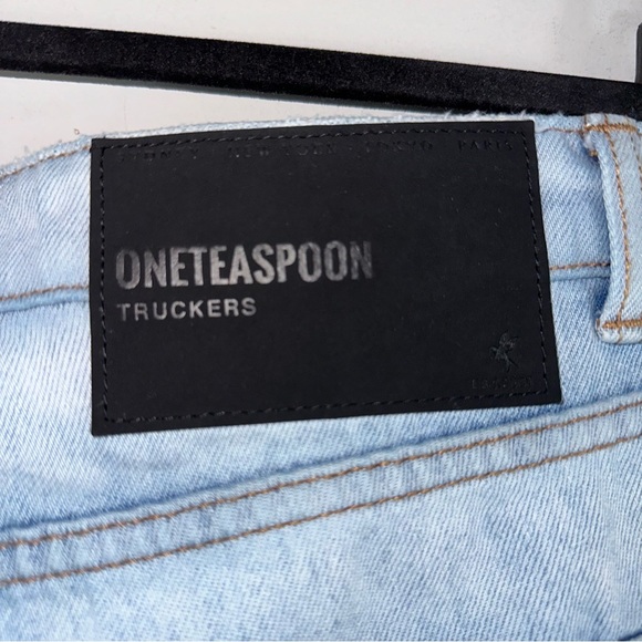 One Teaspoon Trucker Jeans Size 27 - Picture 5 of 11